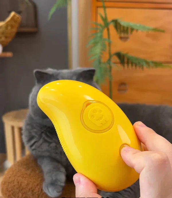 Eezypets™ Steamy Silicone Cat Dog Grooming & Bath Brush